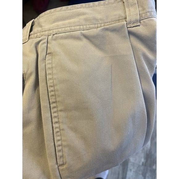Polo Ralph Lauren Men's Khaki Cargo Pants 100% Cotton Utility Casual Size 31x32 - Picture 8 of 11